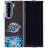 NBA Utah Jazz Retro Palms Galaxy Z Fold6 Clear Case
