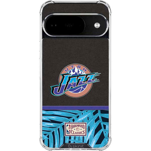 NBA Utah Jazz Retro Palms Google Pixel 10 Clear Case