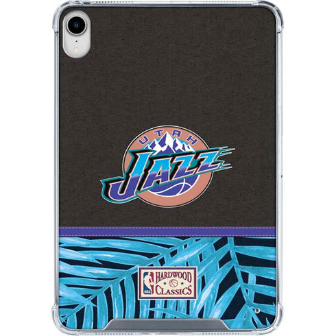 NBA Utah Jazz Retro Palms iPad 11th Gen (2025) Clear Case