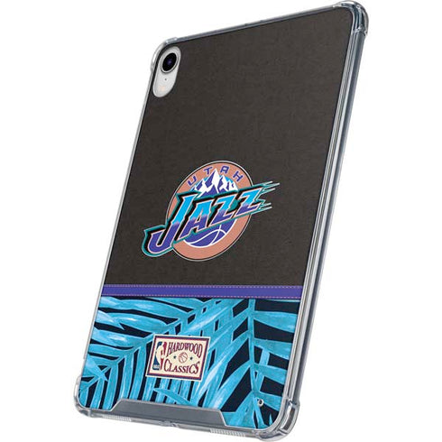 NBA Utah Jazz Retro Palms iPad 11th Gen (2025) Clear Case