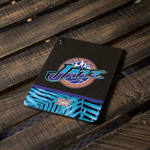 NBA Utah Jazz Retro Palms Apple iPad Pro Skin