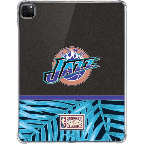 NBA Utah Jazz Retro Palms iPad Pro 11in (2024) Clear Case
