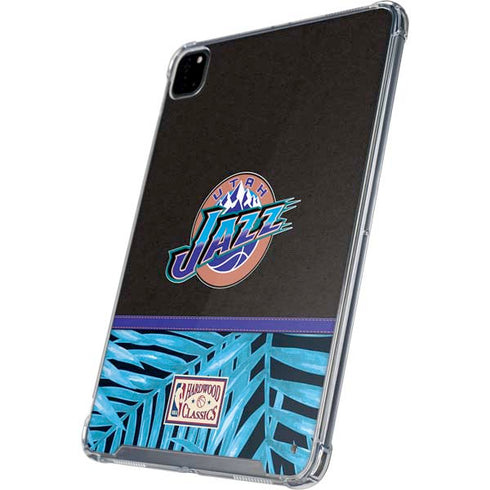NBA Utah Jazz Retro Palms iPad Pro 12.9in (2020) Clear Case
