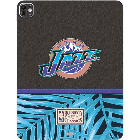 NBA Utah Jazz Retro Palms iPad Pro 13in M4 (2024) Skin