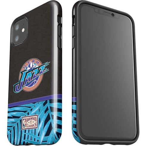 NBA Utah Jazz Retro Palms iPhone 11 Impact Case