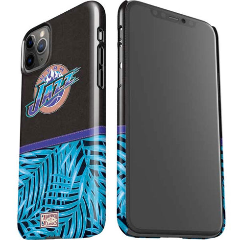 NBA Utah Jazz Retro Palms iPhone 11 Pro Max Lite Case