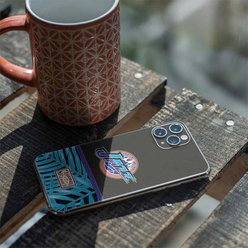 NBA Utah Jazz Retro Palms iPhone 11 Pro Skin