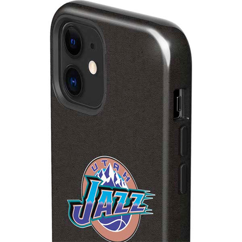 NBA Utah Jazz Retro Palms iPhone 12 Impact Case