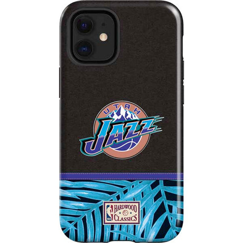 NBA Utah Jazz Retro Palms iPhone 12 Mini Impact Case