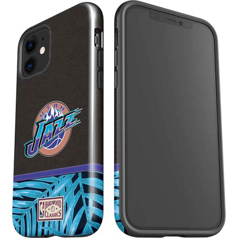 NBA Utah Jazz Retro Palms iPhone 12 Mini Impact Case