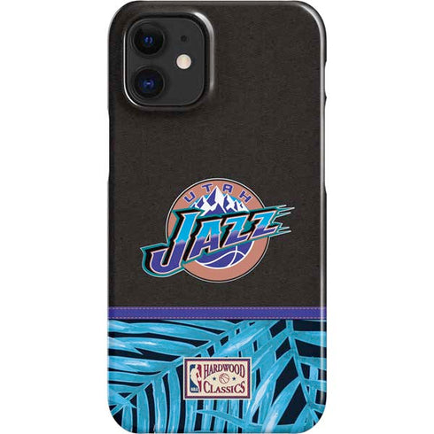NBA Utah Jazz Retro Palms iPhone 12 Mini Lite Case