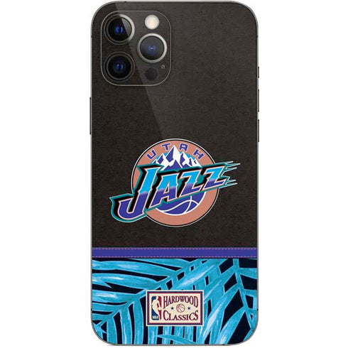 NBA Utah Jazz Retro Palms iPhone 12 Pro Max Skin