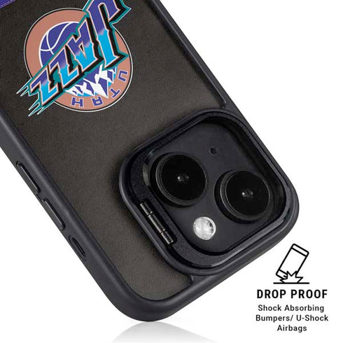 NBA Utah Jazz Retro Palms iPhone 13 Kickstand Case