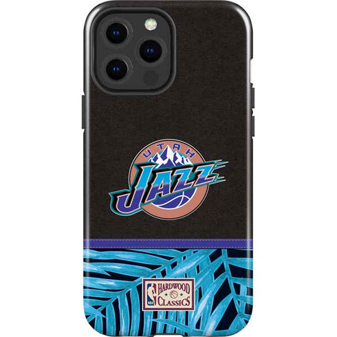 NBA Utah Jazz Retro Palms iPhone 13 Pro Max Impact Case