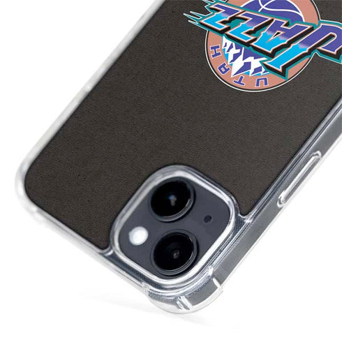 NBA Utah Jazz Retro Palms iPhone 14 MagSafe Case