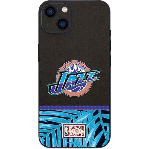 NBA Utah Jazz Retro Palms iPhone 14 Plus Skin