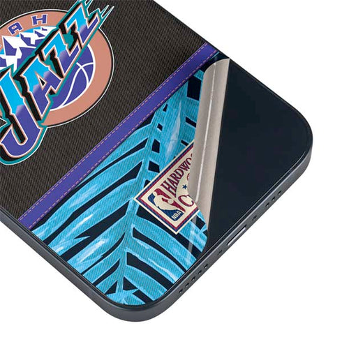 NBA Utah Jazz Retro Palms iPhone 14 Plus Skin