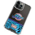 NBA Utah Jazz Retro Palms iPhone 14 Pro Clear Case