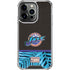 NBA Utah Jazz Retro Palms iPhone 15 Pro Clear Case