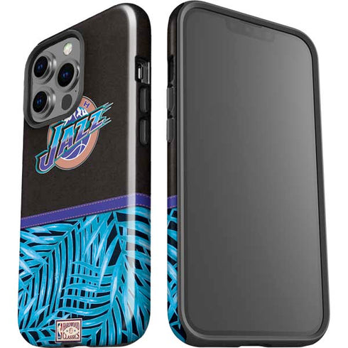 NBA Utah Jazz Retro Palms iPhone 15 Pro Impact Case