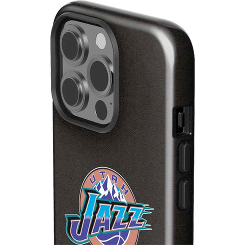 NBA Utah Jazz Retro Palms iPhone 15 Pro Impact Case