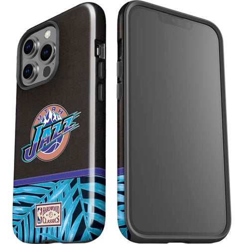 NBA Utah Jazz Retro Palms iPhone 15 Pro Impact Case