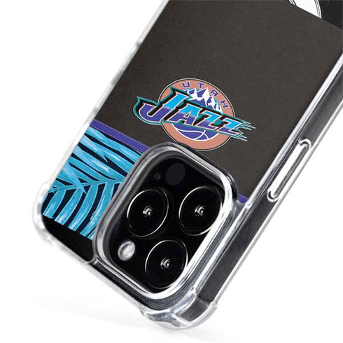 NBA Utah Jazz Retro Palms iPhone 15 Pro Max MagSafe Case