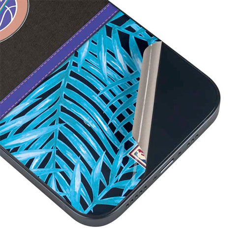 NBA Utah Jazz Retro Palms iPhone 15 Skin
