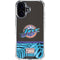 NBA Utah Jazz Retro Palms iPhone 16 Clear Case