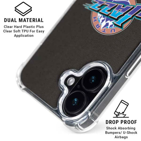 NBA Utah Jazz Retro Palms iPhone 16 MagSafe Case