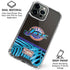NBA Utah Jazz Retro Palms iPhone 16 Pro Clear Case
