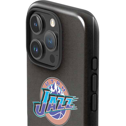 NBA Utah Jazz Retro Palms iPhone 16 Pro Impact Case