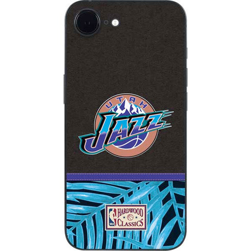 NBA Utah Jazz Retro Palms iPhone 16e Skin