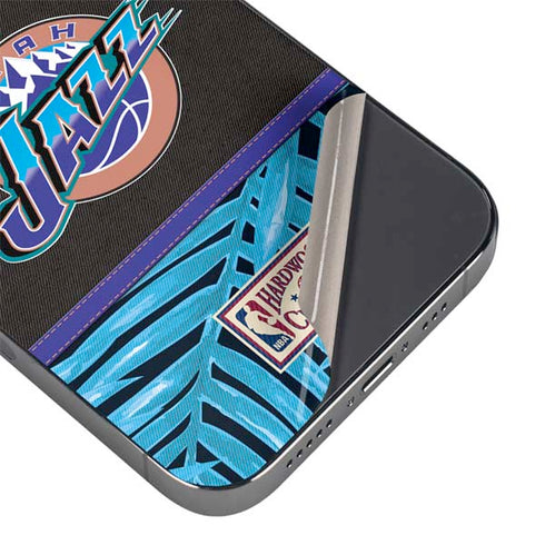 NBA Utah Jazz Retro Palms iPhone 16e Skin