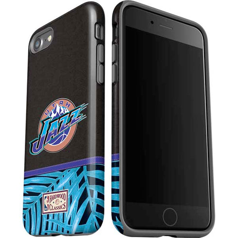 NBA Utah Jazz Retro Palms iPhone SE (2nd & 3rd Gen) Pro Case