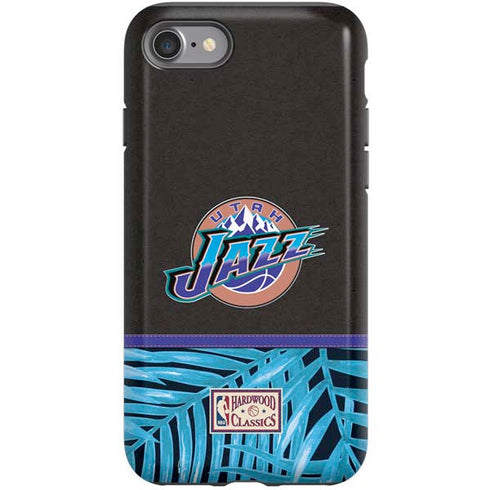 NBA Utah Jazz Retro Palms iPhone SE (2nd & 3rd Gen) Pro Case