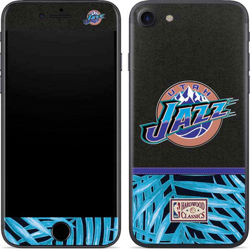 NBA Utah Jazz Retro Palms iPhone SE (2nd & 3rd Gen) Skin