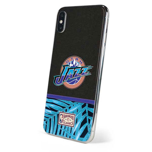 NBA Utah Jazz Retro Palms iPhone X Skin