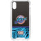 NBA Utah Jazz Retro Palms iPhone XS Clear Case