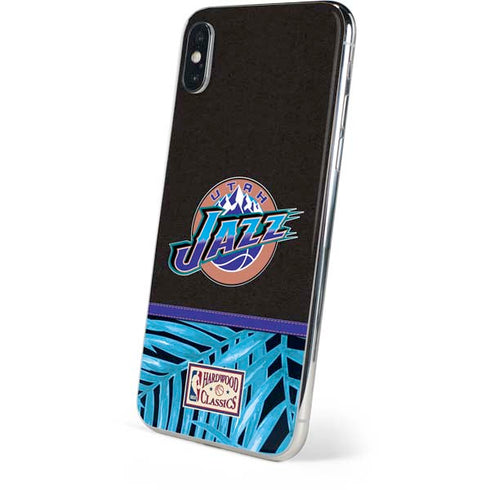 NBA Utah Jazz Retro Palms iPhone XS Skin