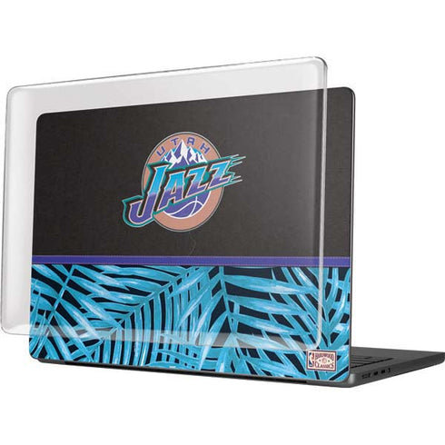 NBA Utah Jazz Retro Palms MacBook Pro 14in (2021-24) Case plus Skin