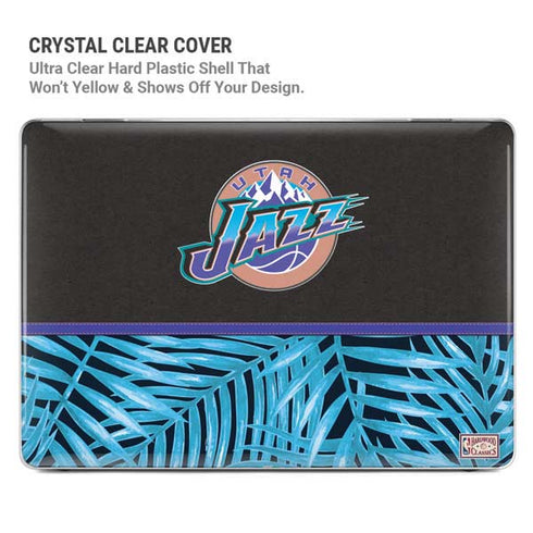 NBA Utah Jazz Retro Palms MacBook Cases