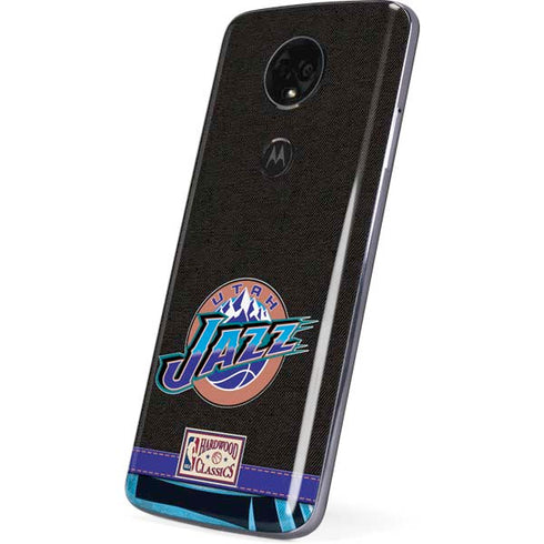 NBA Utah Jazz Retro Palms Moto E5 Plus Skin