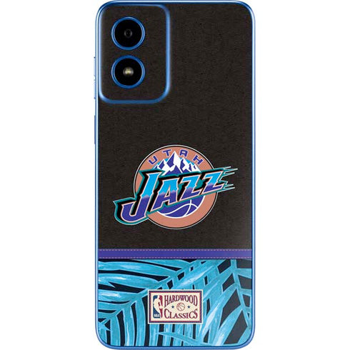 NBA Utah Jazz Retro Palms Moto G Play 4G (2024) Skin
