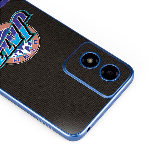 NBA Utah Jazz Retro Palms Moto G Play 4G (2024) Skin