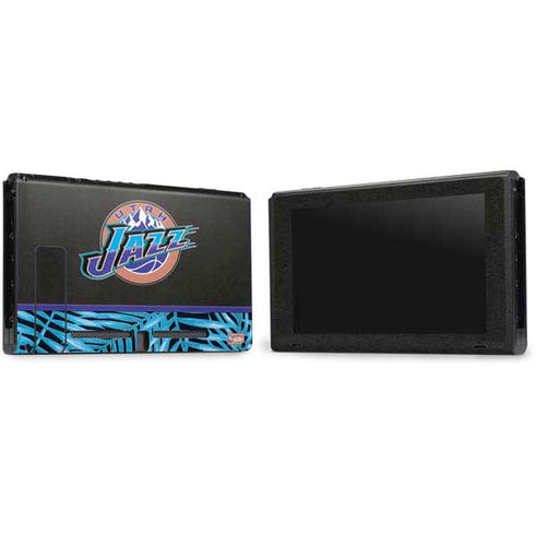 NBA Utah Jazz Retro Palms Nintendo Switch Bundle Skin