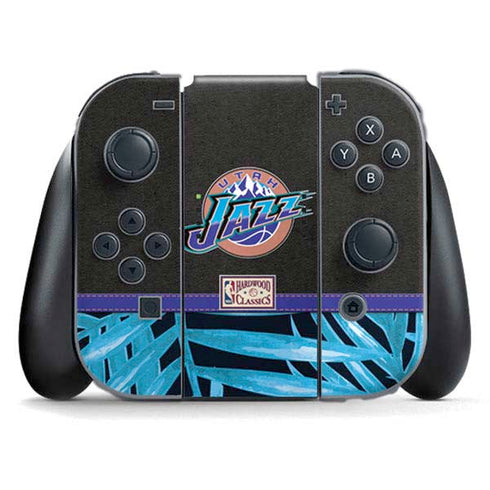 NBA Utah Jazz Retro Palms Nintendo Skins