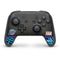 NBA Utah Jazz Retro Palms Nintendo Switch Pro Controller Skin