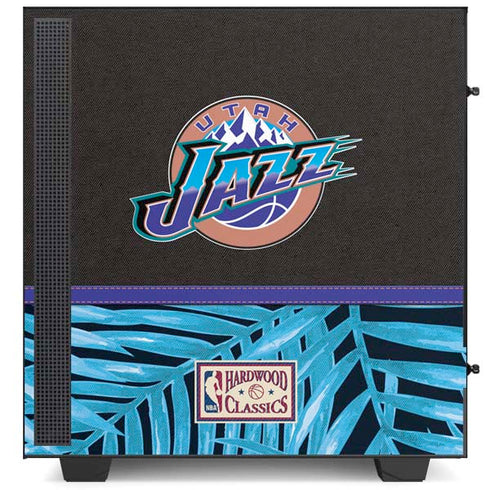 NBA Utah Jazz Retro Palms NZXT H510 Compact ATX Mid-Tower Case Skin