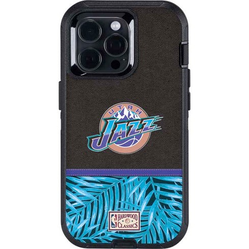NBA Utah Jazz Retro Palms Otterbox Defender iPhone Skin